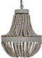 Light & Living Hanglamp Luna - Wit - Ø35,5cm - Landelijk - Hanglampen Eetkamer, Slaapkamer, Woonkamer