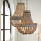Light & Living Hanglamp Luna - Wit - Ø35,5cm - Landelijk - Hanglampen Eetkamer, Slaapkamer, Woonkamer