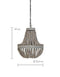 Light & Living Hanglamp Luna - Wit - Ø35,5cm - Landelijk - Hanglampen Eetkamer, Slaapkamer, Woonkamer