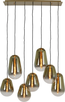 Light & Living Hanglamp Maeve - 7-Lamps - Goud