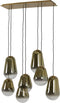 Light & Living Hanglamp Maeve - 7-Lamps - Goud