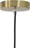 Light & Living Hanglamp Magdala - Bruin Glas - Ø30cm - Modern - Hanglampen Eetkamer, Slaapkamer, Woonkamer
