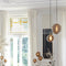 Light & Living Hanglamp Magdala - Bruin Glas - Ø40cm - Modern - Hanglampen Eetkamer, Slaapkamer, Woonkamer
