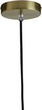 Light & Living Hanglamp Magdala - Bruin Glas - Ø40cm - Modern - Hanglampen Eetkamer, Slaapkamer, Woonkamer