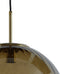 Light & Living Hanglamp Magdala - Bruin Glas - Ø48cm - Modern - Hanglampen Eetkamer, Slaapkamer, Woonkamer