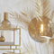 Light & Living Hanglamp Magdala - Bruin Glas - Ø48cm - Modern - Hanglampen Eetkamer, Slaapkamer, Woonkamer