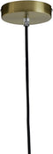 Light & Living Hanglamp Magdala - Bruin Glas - Ø48cm - Modern - Hanglampen Eetkamer, Slaapkamer, Woonkamer