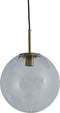 Light & Living Hanglamp Magdala - Smoke Glas - Ø40cm - Modern - Hanglampen Eetkamer, Slaapkamer, Woonkamer