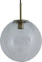 Light & Living Hanglamp Magdala - Smoke Glas - Ø40cm - Modern - Hanglampen Eetkamer, Slaapkamer, Woonkamer