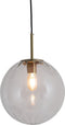 Light & Living Hanglamp Magdala - Smoke Glas - Ø40cm - Modern - Hanglampen Eetkamer, Slaapkamer, Woonkamer