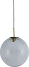 Light & Living Hanglamp Magdala - Smoke Glas - Ø40cm - Modern - Hanglampen Eetkamer, Slaapkamer, Woonkamer