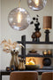Light & Living Hanglamp Magdala - Smoke Glas- Ø48cm - Modern - Hanglampen Eetkamer, Slaapkamer, Woonkamer