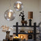 Light & Living Hanglamp Magdala - Smoke Glas- Ø48cm - Modern - Hanglampen Eetkamer, Slaapkamer, Woonkamer