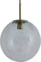 Light & Living Hanglamp Magdala - Smoke Glas - Ø48cm - Modern - Hanglampen Eetkamer, Slaapkamer, Woonkamer