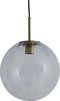 Light & Living Hanglamp Magdala - Smoke Glas - Ø48cm - Modern - Hanglampen Eetkamer, Slaapkamer, Woonkamer
