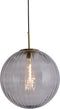 Light & Living Hanglamp Magdala - Smoke Glas- Ø48cm - Modern - Hanglampen Eetkamer, Slaapkamer, Woonkamer