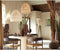 Light & Living Hanglamp Makassar - 42cm - Crème