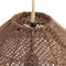 Light & Living Hanglamp Makassar - 42cm - Donkerbruin
