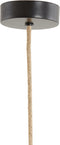 Light & Living Hanglamp Makassar - 42cm - Donkerbruin