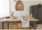 Light & Living Hanglamp Makassar - 42cm - Donkerbruin