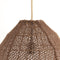 Light & Living Hanglamp Makassar - 42cm - Donkerbruin