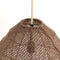 Light & Living Hanglamp Makassar - 42cm - Donkerbruin