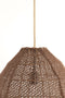 Light & Living Hanglamp Makassar - 50cm - Donkerbruin