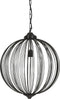 Light & Living - Hanglamp Mala - 50x50x60 - Zwart