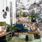 Light & Living - Hanglamp Mala - 50x50x60 - Zwart
