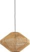 Light & Living Hanglamp Mallow - Jute - Ø50cm - Botanisch - Hanglampen Eetkamer, Slaapkamer, Woonkamer