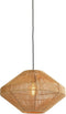 Light & Living Hanglamp Mallow - Jute - Ø50cm - Botanisch - Hanglampen Eetkamer, Slaapkamer, Woonkamer