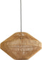 Light & Living Hanglamp Mallow - Jute - Ø60cm - Botanisch - Hanglampen Eetkamer, Slaapkamer, Woonkamer