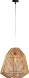 Light & Living Hanglamp Malva - Jute - Ø50cm - Botanisch - Hanglampen Eetkamer, Slaapkamer, Woonkamer