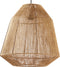 Light & Living Hanglamp Malva - Jute - Ø50cm - Botanisch - Hanglampen Eetkamer, Slaapkamer, Woonkamer