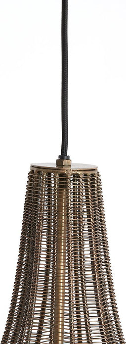 Light & Living Hanglamp Mariama - 45cm - Antiek Brons