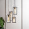 Light & Living Hanglamp Marley - Zwart - 35x32x57cm - 4L - Luxe - Hanglampen Eetkamer, Slaapkamer, Woonkamer