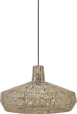 Light & Living Hanglamp Masey - Naturel - Ø59cm - Bohemian - Hanglampen Eetkamer, Slaapkamer, Woonkamer