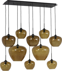 Light & Living Hanglamp Mayson - 10-Lamps - Bruin