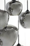 Light & Living Hanglamp Mayson - 10-Lamps - Grijs