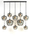Light & Living Hanglamp Mayson - 10-Lamps - Grijs