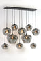 Light & Living Hanglamp Mayson - 10-Lamps - Grijs
