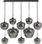 Light & Living Hanglamp Mayson - 10-Lamps - Grijs