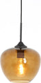 Light & Living Hanglamp Mayson - Bruin Glas - Ø23cm - Modern - Hanglampen Eetkamer, Slaapkamer, Woonkamer