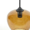 Light & Living Hanglamp Mayson - Bruin Glas - Ø23cm - Modern - Hanglampen Eetkamer, Slaapkamer, Woonkamer