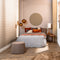 Light & Living Hanglamp Mayson - Bruin Glas - Ø30cm - Modern - Hanglampen Eetkamer, Slaapkamer, Woonkamer