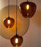 Light & Living Hanglamp Mayson - Bruin Glas - Ø40cm - Modern - Hanglampen Eetkamer, Slaapkamer, Woonkamer