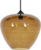 Light & Living Hanglamp Mayson - Bruin Glas - Ø40cm - Modern - Hanglampen Eetkamer, Slaapkamer, Woonkamer