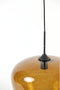 Light & Living Hanglamp Mayson - Bruin Glas - Ø40cm - Modern - Hanglampen Eetkamer, Slaapkamer, Woonkamer