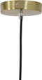 Light & Living Hanglamp Mayson - Glas Goud - Ø23cm - Modern - Hanglampen Eetkamer, Slaapkamer, Woonkamer