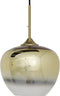 Light & Living Hanglamp Mayson - Glas Goud - Ø23cm - Modern - Hanglampen Eetkamer, Slaapkamer, Woonkamer